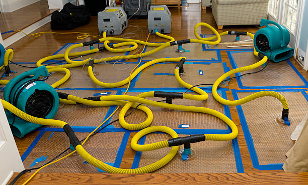 Professional Burst Pipe Water Damage technician working in Springdale, SC